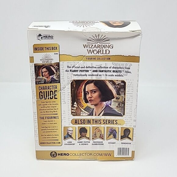 The Wizarding World Fantastic Beasts Tina Goldstein Eaglemoss 1:16 Figurine - Picture 3 of 7